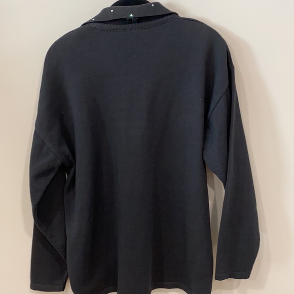 St. Clair Rhinestone Zipper Cardigan - Picture 8 of 12